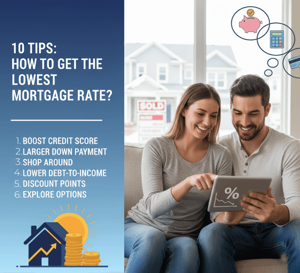 10 Tips: How to Get the Lowest Mortgage Rate?