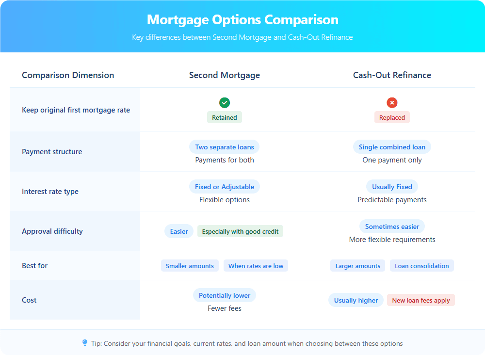 Second Mortgage vs. Cash-Out Refi The Smackdown