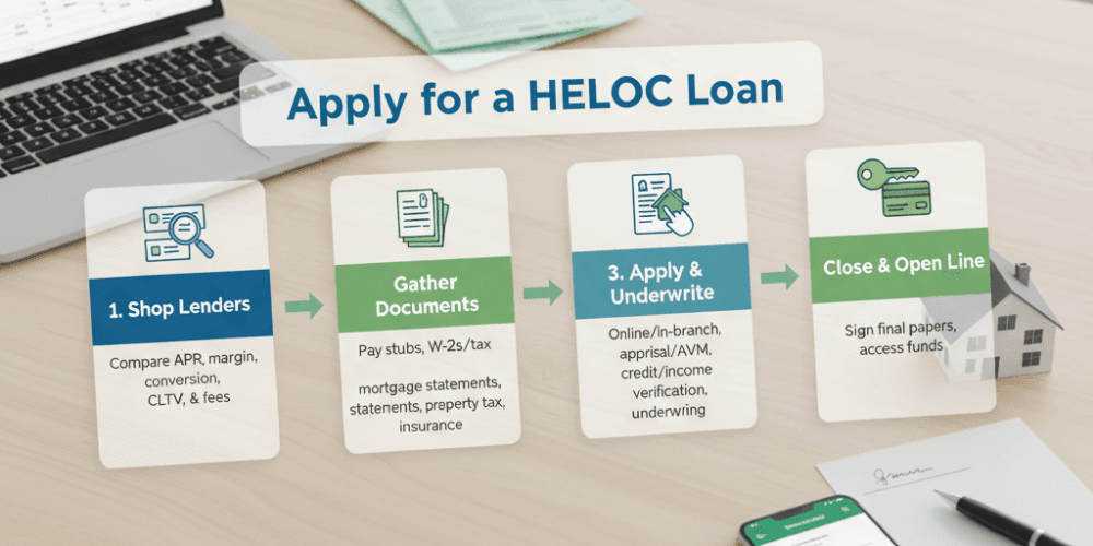 How to Apple for HELOC