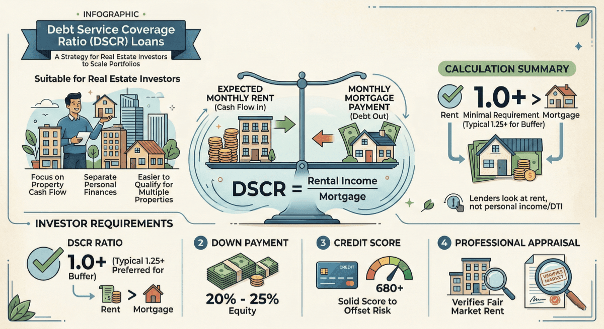 Debt Service Coverage Ratio (DSCR) Loans
