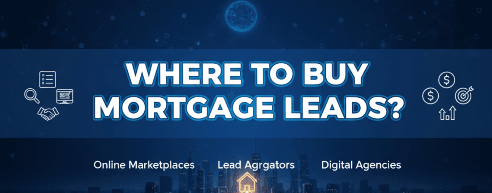 Where to Buy Mortgage Leads Banner