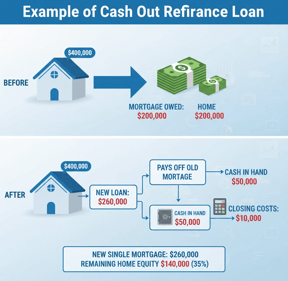 Example of a Cash Out Refinance Loan