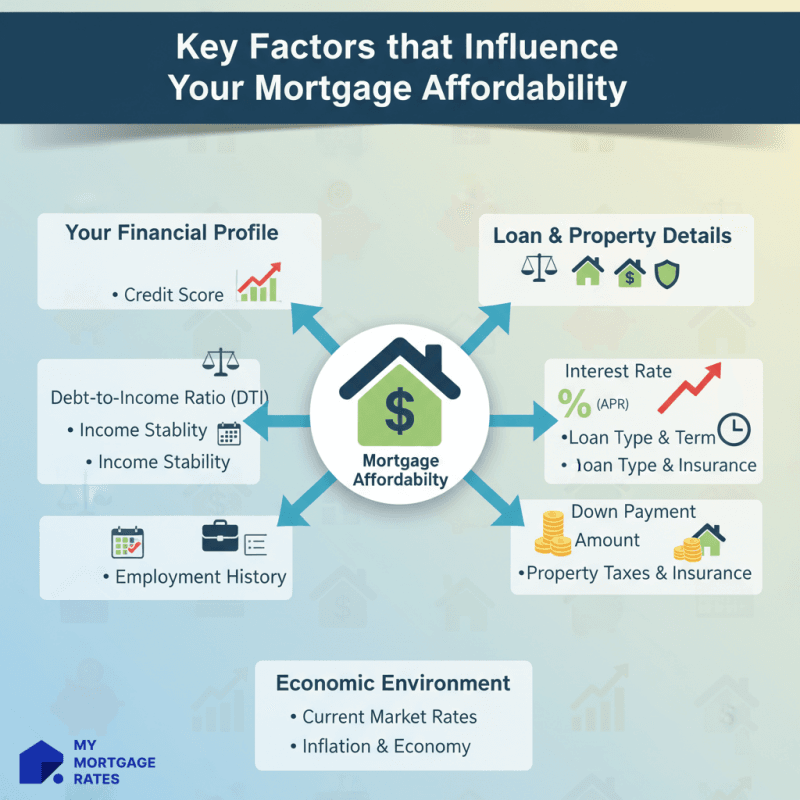 Key Factors that Influence Mortgage Affordability