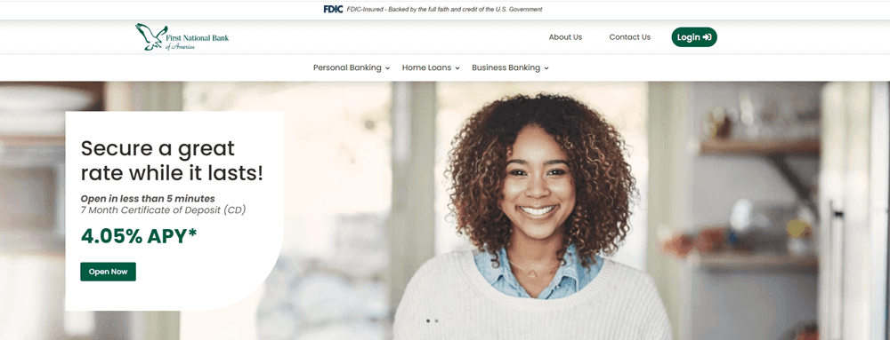 First National Bank of America