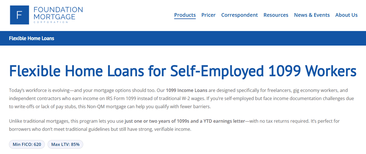 Foundation Mortgage