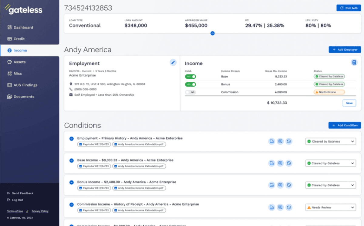 Gateless Smart Underwrite