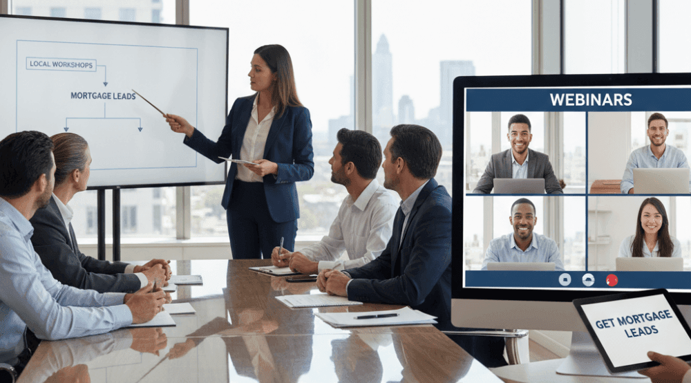 Get Mortgage Leads Through Local Workshops and Webinars
