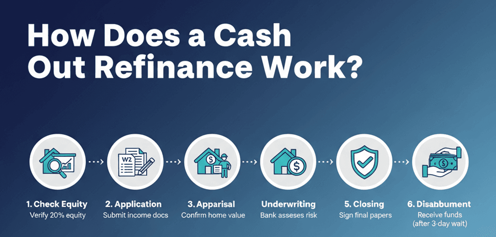 How Does a Cash Out Refinance Work?