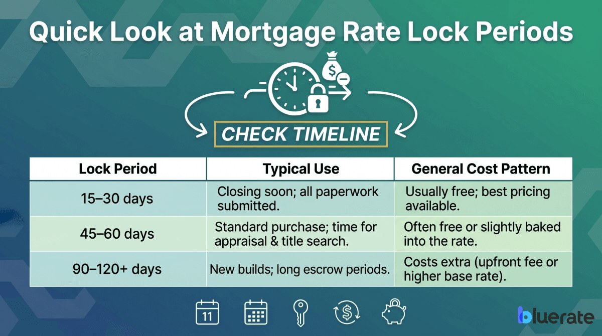 How Long Can You Lock in a Mortgage Rate?