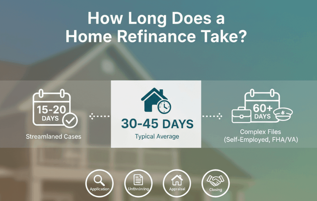 How Long Does a Home Refinance Take?