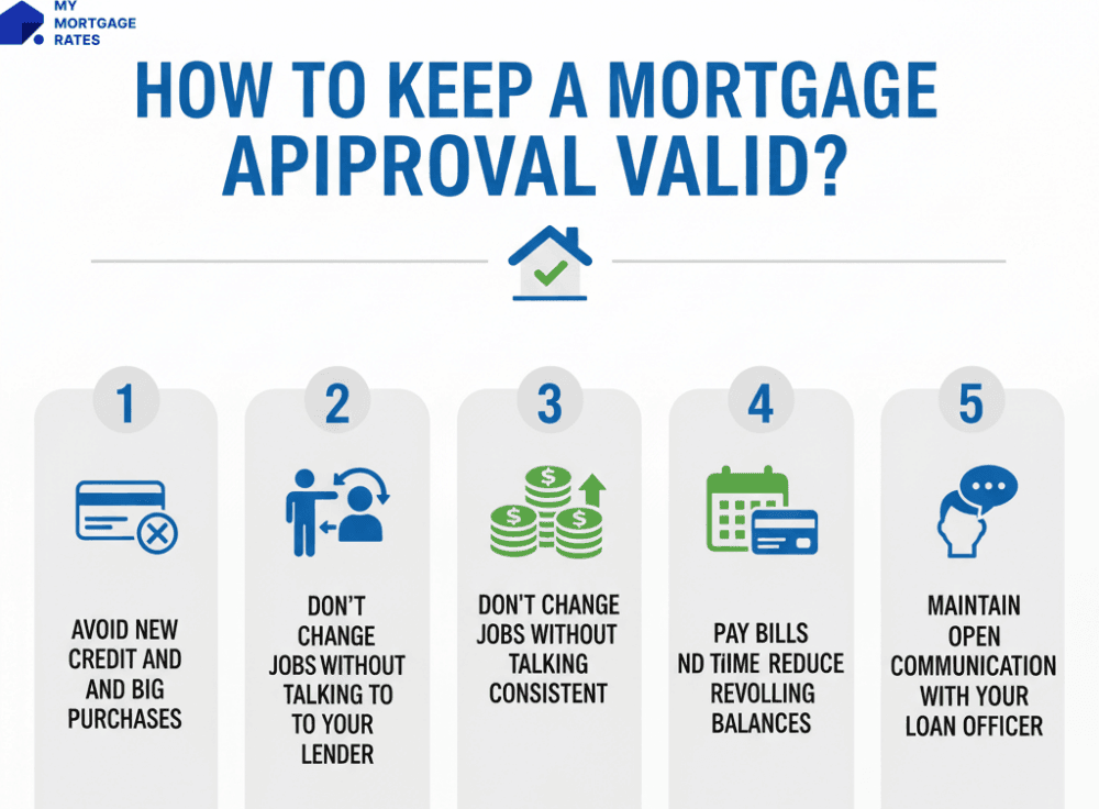 How to Keep a Mortgage Approval Valid?