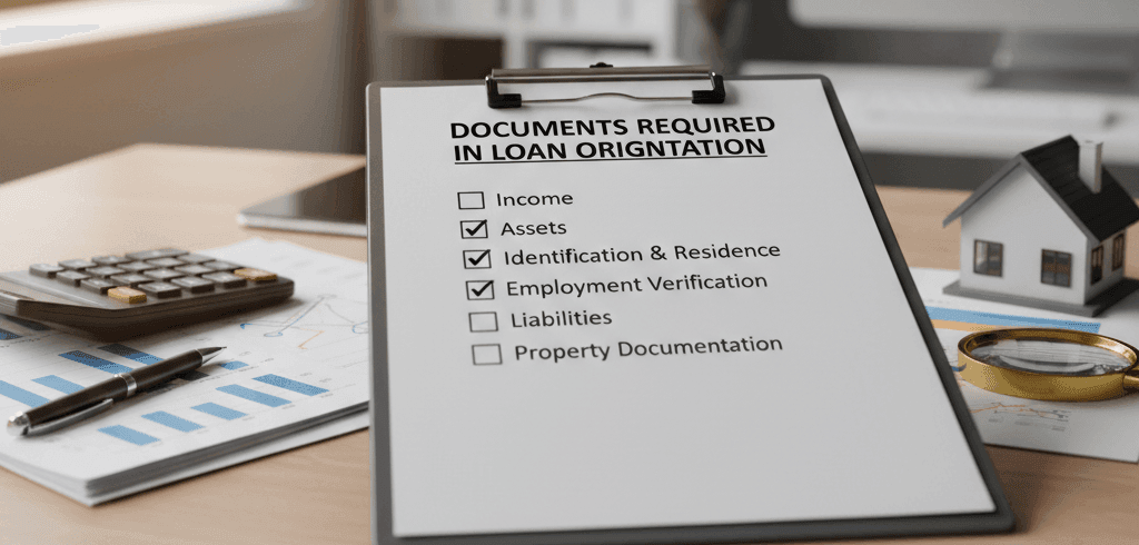 Documents Required in Loan Origination
