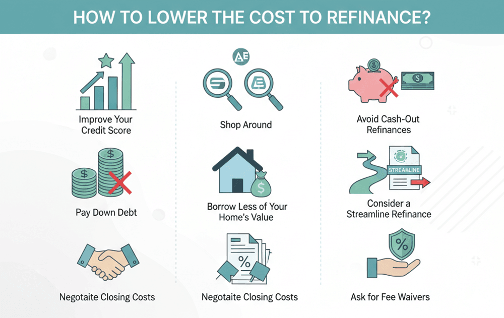 How to Lower the Cost to Refinance?