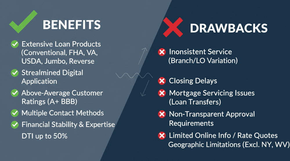 Pros and Cons of Mutual of Omaha Mortgage