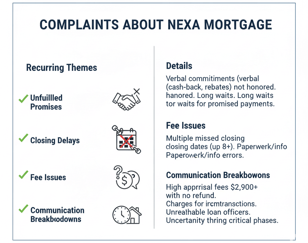 NEXA Mortgage Complaints