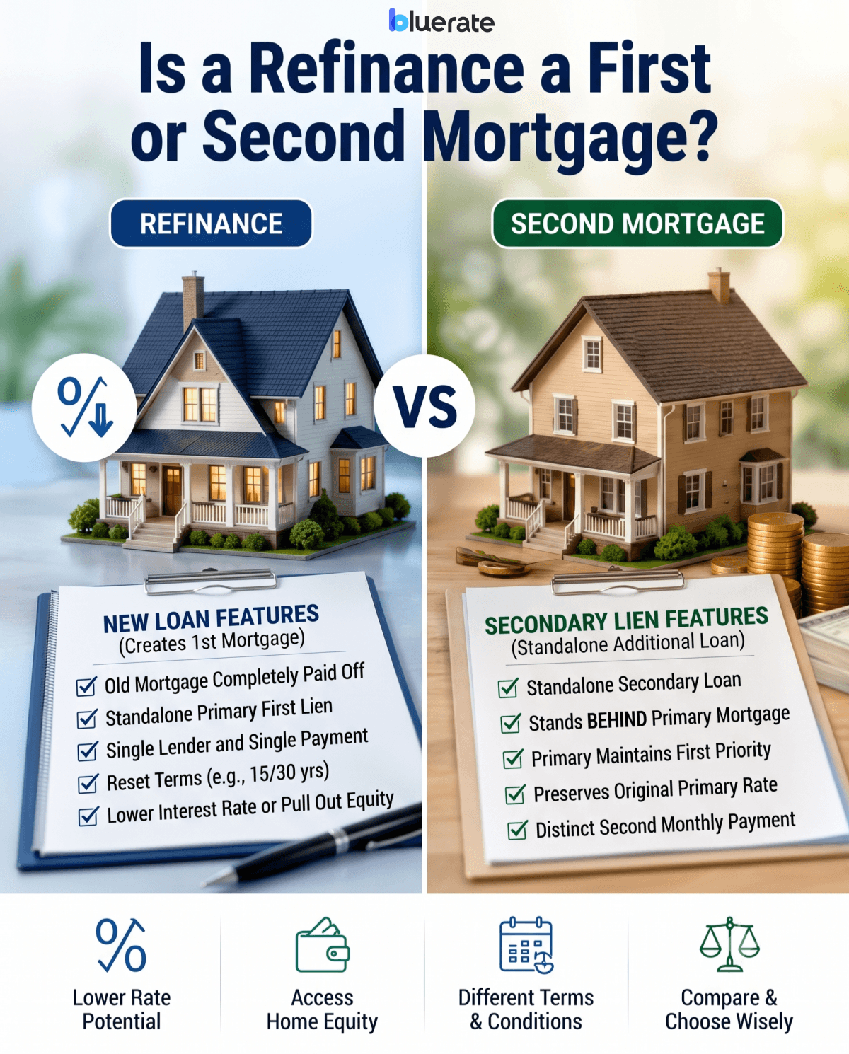 Is a Refinance a First or Second Mortgage?