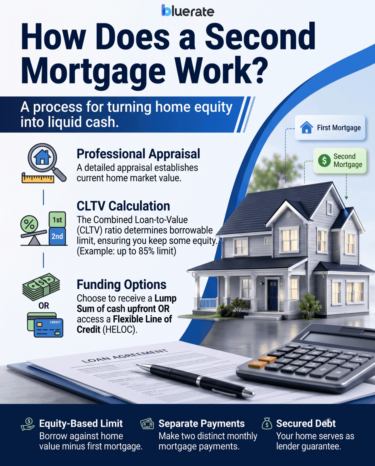 How Does a Second Mortgage Work?