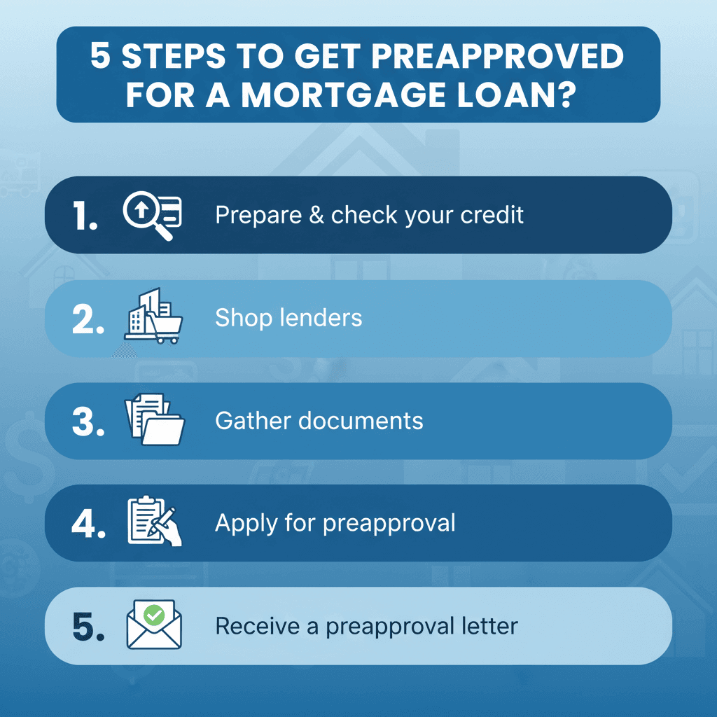 How to Get Preapproved for a Mortgage Loan