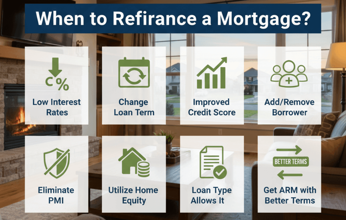 When to Refinance Mortgage