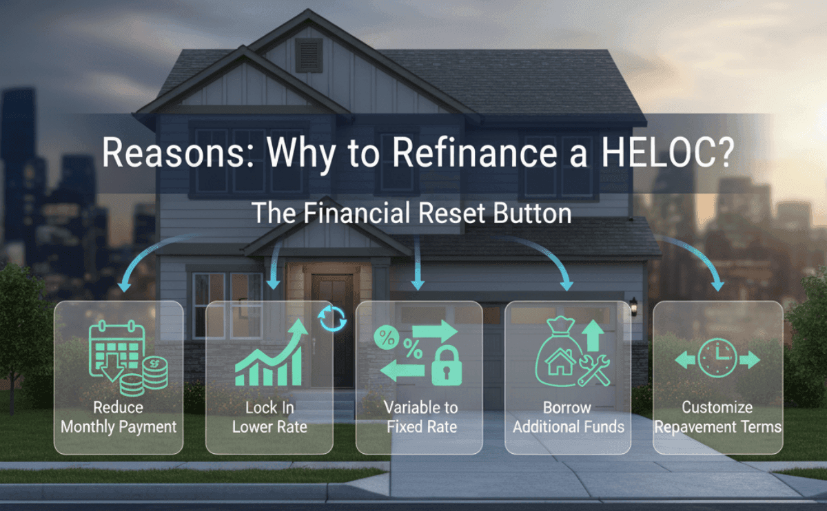 Reasons: Why to Refinance a HELOC?